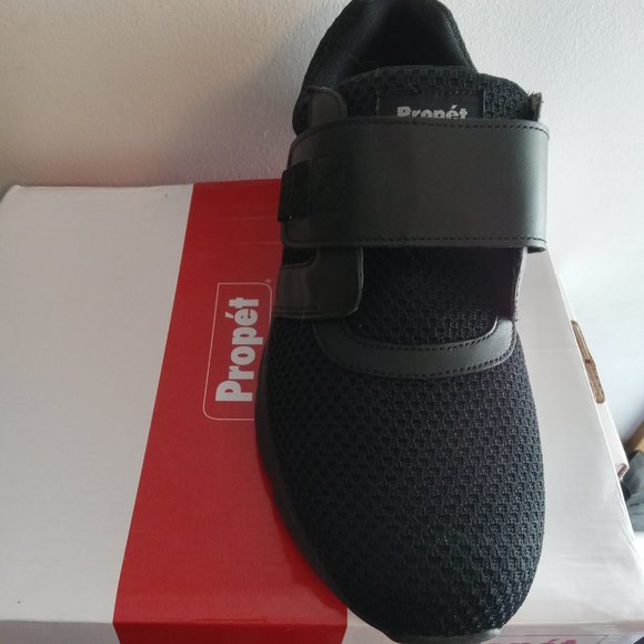 PROPET Mens Black Stability X Strap velcro over sneakers shoes NIB sz 10 W (E) - Picture 1 of 4
